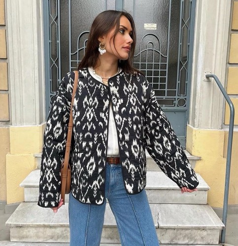 Zara printed quilted - zara,