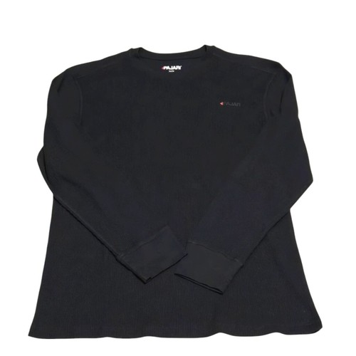 Pajar ribbed black long - long, sleeve