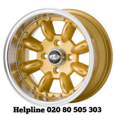 Mini 7x13 Superlight MK2 Design Alloy Wheels x 4 (NEW)