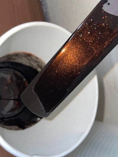 400ml copper brown bronze