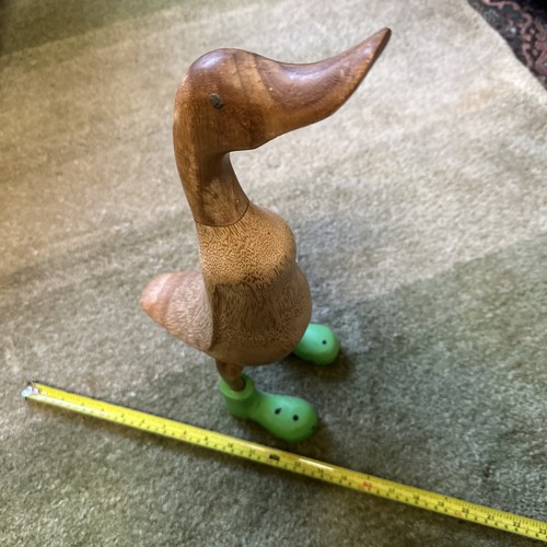 Hand carved duck - carved,