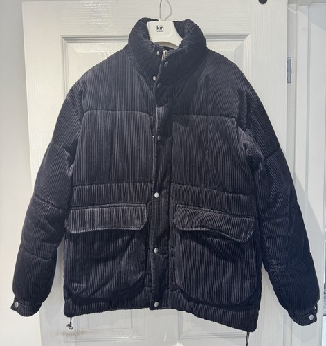 Zara navy blue - zara, puffer