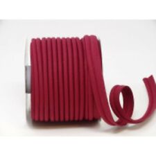 18mm Wide Burgundy Poly Cotton Flanged Piping Cord