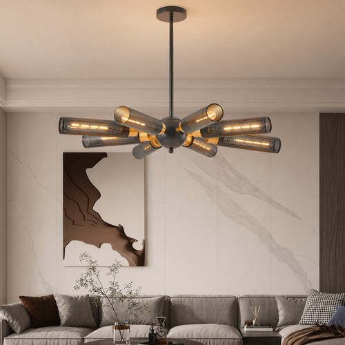 Inch modern black mesh led - 34,