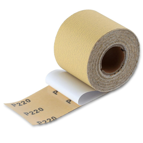 Grit sandpaper roll self - roll,