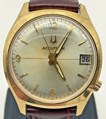 Mens bulova accutron gold - mens,