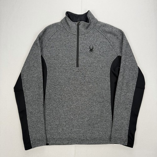 Spyder sweater mens - large, grey
