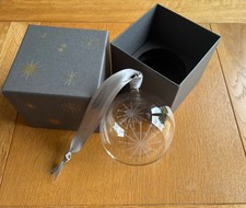 A. Lange & Sohne Glass Bauble Christmas Hanging Decoration