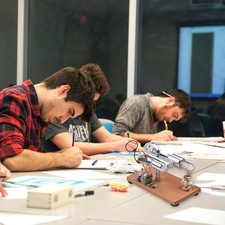 Stirling Engine Kit Electricity Generator Hot Air Motor Model With LED Light