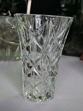 French crystal Vase, Cristal d'Arques Vintage.