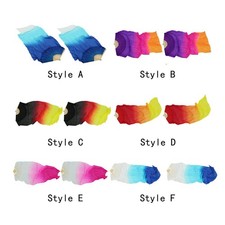 1 Pair Silk Belly Dance Fans