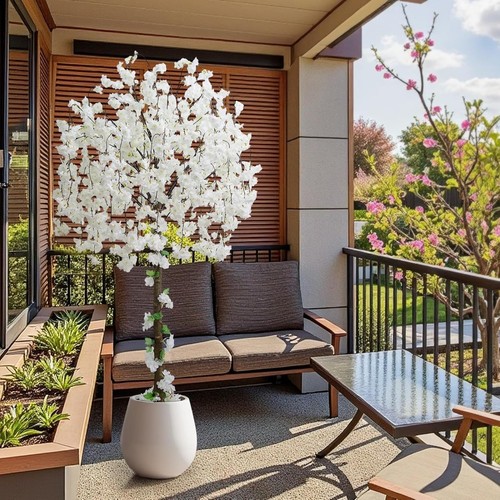Hzxgcp 6ft artificial cherry - hzxgcp,