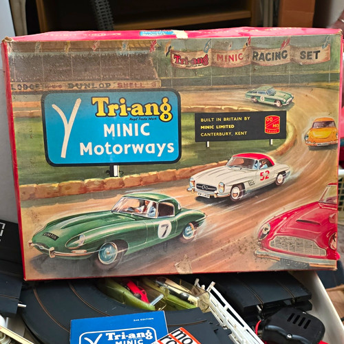 Tri ang minic motorways boxed - tri-ang,