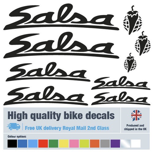 Salsa bike decals labels - , with