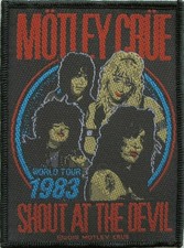 Mötley Crüe Woven Patch