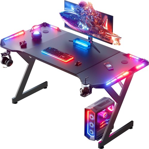 Gaming desk witn - led, rgb