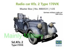 Masterbox 1/35 Kfz. 2 Type 170VK German Military Radio Car