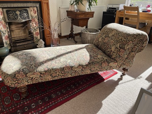 Victorian chaise longue - victorian,