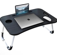 Brown Portable Folding Laptop