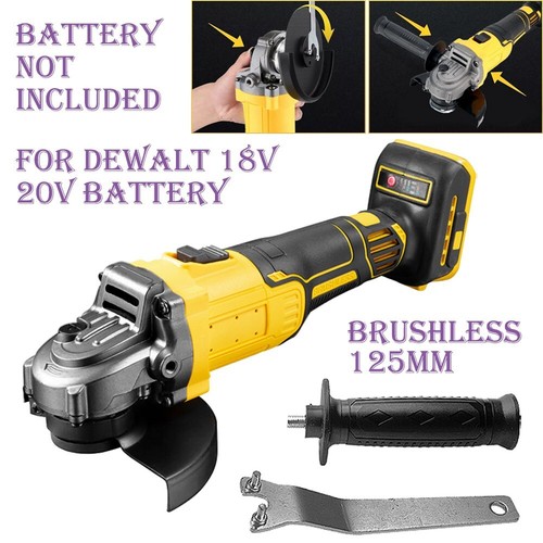 125mm brushless cordless angle - cordless,
