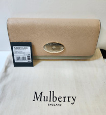 (NEW) MULBERRY Continental Plaque Wallet - Rosewater - RRP £395