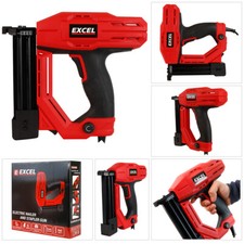 Nail Gun & Stapler Heavy Duty Electric 18 Gauge 2 in 1 Brad Nailer & Tacker 240v