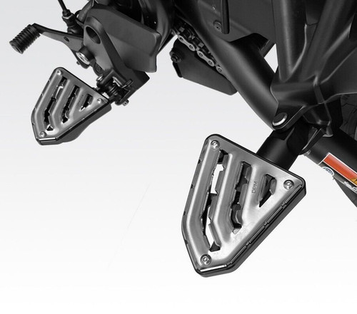 Pilot and passenger footpegs - and,