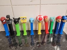 66 Pez Nintendo Pokemon Harry Potter Sega Mario Disney marvel Spiderman Batman