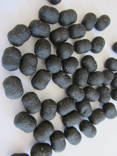 Black hookbaits carp fishing - black,