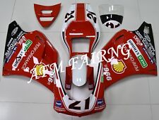 Red Black ABS Injection Mold Bodywork Fairing Kit for Ducati 748 996 1996-2002