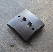 MK 2 Gang Bakelite Light Switch x3 Available (Vintage, Antique)