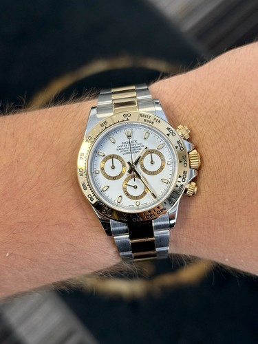 Rolex daytona white dial - dial, 40mm