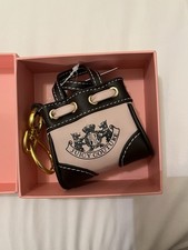 Juicy couture Mini Pink Daydreamer Bag Charm, Key Chain/keyring, BNWT, HTF, Y2K