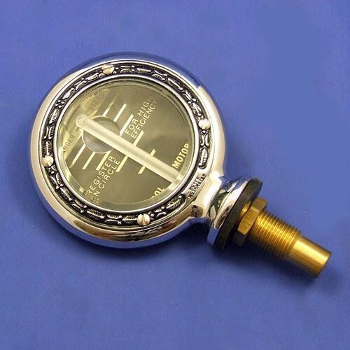 Large boyce moto meter chrome - boyce, moto-meter,