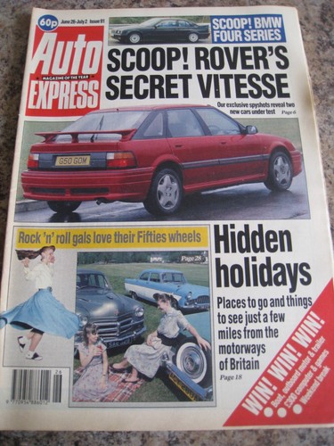 Auto express jun 1990 rover - jun,