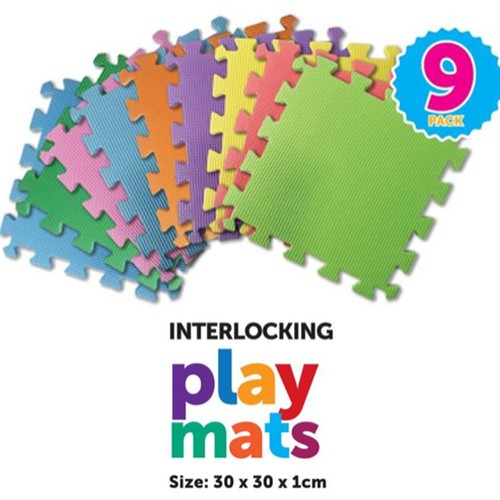 9pc eva foam - 9pc, interlocking