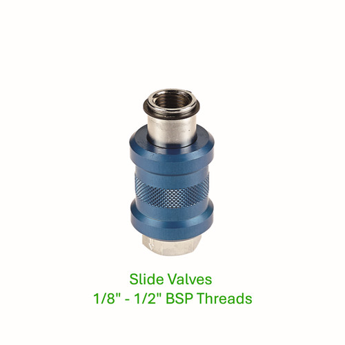 2 bsp slide valves - 1/2",