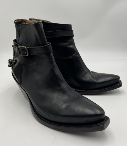 Ash hand made black leather - ash,