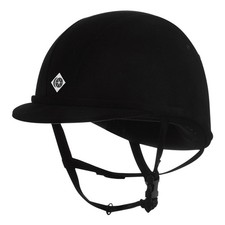Charles Owen Young Riders YR8 Riding Hat - Black