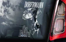 DOBERMANN Car Sticker