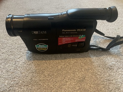 Panasonic rx9 vhs c - panasonic, vhs-c