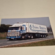 Ewan Booth Peterhead Scotland Scania 142 Truck/Lorry photo  6x4 