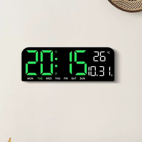 Desk wall clock digital alarm - wall,