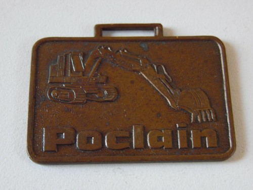 Poclain brass excavator - excavator,