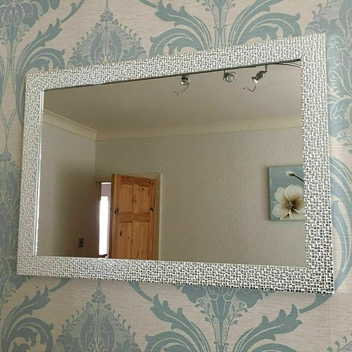 New large metallic mirror - metallic,