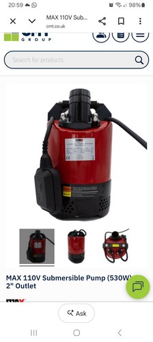 Max 530w 110v submersible - max,