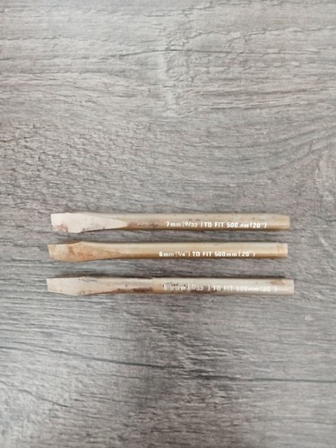 50mm straight bits - 50mm, for