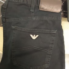 Armani Jeans Light Wait Black Size Waist 32 Legs 32