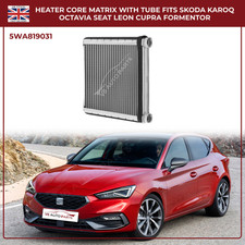 Heater Core Matrix With Tube Fits Skoda Karoq Octavia Seat Leon Cupra Formentor