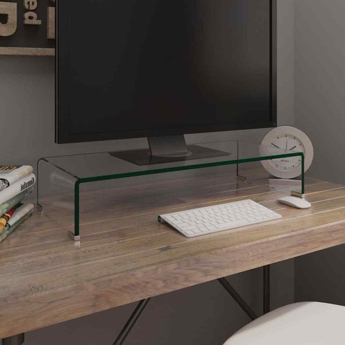 Stand monitor riser glass - tv, stand/monitor